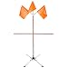 Kimberly Clark Jackson Safety 17788 QLV-W Screwlock Sign Stand Kit for 36" Roll-Up Sign