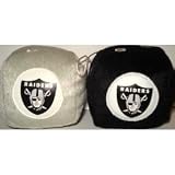 Oakland Raiders Fuzzy Dice