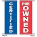 2-Sided Nylon Flag Set - 