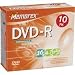 Electronics : Memorex 4.7Gb/16x DVD-R (10-Pack Slim Case)
