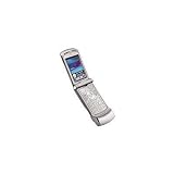 Motorola v3 (RAZR) including Pay-as-you-Go Pre-pay SIM Card (Locked to network) - Silver colour