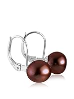 Lola Vanderkeen Pendientes Deep Chocolate Marrón