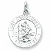 Sterling Silver Saint Christopher Medal