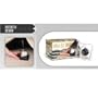 Raise Its - 8 pack Clear Furniture Risers - For the Bed, Desk, Table or Dresser - Great for The Elderly to get in or out of Bed Easier