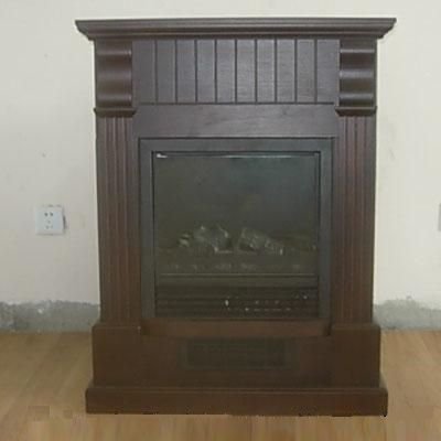 Electric Fireplace w/ Mantel