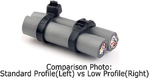 JEGS Performance Products 10672 Cobra Low-Profile Wire/Cable Ties