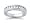1.33 Diamond Wedding Band in Platinum