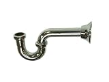 Elements of Design CC2181 Faucetier Decor 8-Inch P-Trap, Chrome