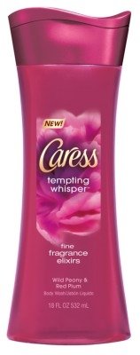Caress Body Wash 18oz Tempting Whisper (Fragrance Elixirs)