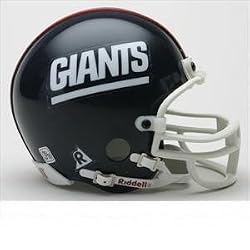 New York Giants Throwback Mini Replica Helmet