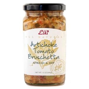 Artichoke Tomato Bruschetta Spread and Dip by Elki by Elki