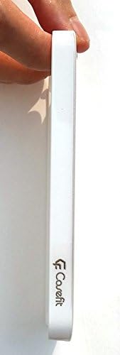 Iphone5 Aqua Hard Glossy Case, Apple Iphone 5, 5s Smartphone Carrying Case, Tined Glassy Mobile Cover with Anti-shock (White)