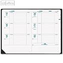 Lehrerkalender TEXTHEBDO, 16x24cm, 1 Woche/2 Seiten, schwarz