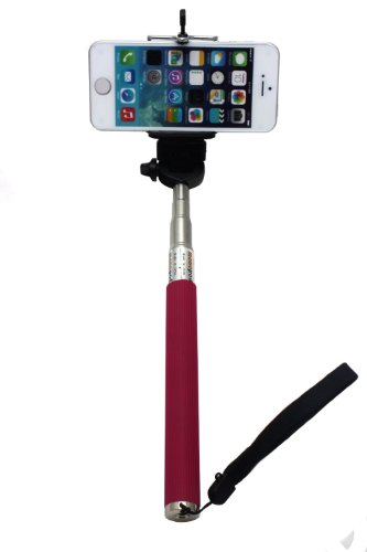 UFCIT MLPHACC02 Extendable Self Portrait Selfie Handheld Stick Monopod For iPhone Samsung and other Smartphones