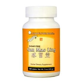 Plum Flower Economy Size - 3955e - Gan Mao Ling - Sugar Free - 500 Tablets