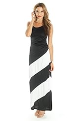 Striped Print Tropical Print Cotton/Denim/Leather Scoop Neck Sleeveless Summer Fall Gathered Maxi Dress 