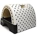 Kitty A Go-Go Polka Dot Print Litter Box