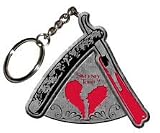 Sweeney Todd Keychain B - Blade & Heart