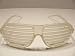 NEW KANYE STRONGER SHUTTER SHADES HIP HOP SUNGLASSES CLEAR