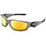 Oakley Men's Straight Jacket Iridium Polarized Sunglasses