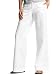 Drawstring Linen Pants - Gap Women'S Optic White Drawstring Linen-Blend Pants