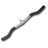 Cap Barbell Chromed Hollow 28-Inch Curl Bar w/ Revolving Hanger