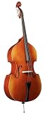 Knilling Bucharest Laminated Model 1/2 Bass Outfit (Padded Cover,  Glasser Fiberglass Bow)