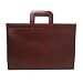 Portfolio With Handles, 17 1/2"x11 1/2", Burgundy (SPR01741) Category: Briefcases