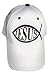 Jesus Fish White Religious Christian Baseball Cap Hat Black