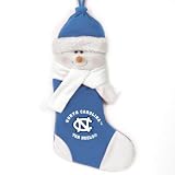 North Carolina Tar Heels - UNC 22 Baby Mascot Christmas Snowman Stocking - NCAA College Athletics