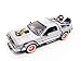 Delorean Time Machine From Movie " Back To The Future 3" 1/24 Diecast Model By Welly