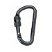 Rothco Black 80-mm Locking Carabiner