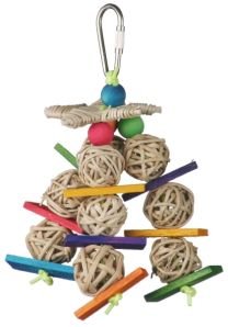 Super Bird Creations Mini Starburst 5.5x2in Bird Toy