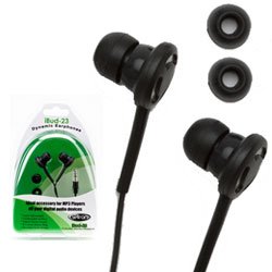 Childrens Toyshop  Electronics : Setron IBUD23-BLACK Groove Style Earphones for iPod/MP3 (black)