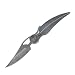 Wooden Indian, Pewter Finish Handle, Plain
