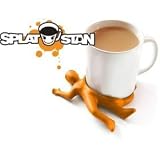 Kitchen & Housewares : Designer Quirky - Really Unusual Gifts! - Splat Stan Silicone Rubber Coaster