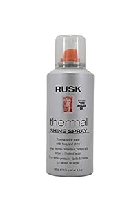 RUSK Designer Collection Thermal Shine Spray with Argan Oil, 4.4 fl. oz.