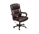 Broyhill Big & Tall Executive Chair, Brown & Mahogany