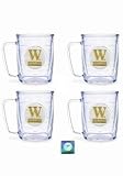 Wofford Tervis Tumblers 17 oz Mugs - set of 4