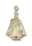 14kt Gold Infant Figure Medal