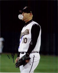 Signed Barton, Daric (Oakland Athletics) 8x10 Photo