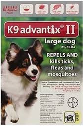 K9 Advantix II 6-Month Dogs 21-55 Lbs (Red)