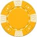 Clay Composite Ace King Poker Chips 25 11.5 gram Yellow Poker Chips