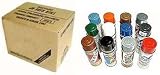 Tools & Hardware : 12 Pcs Spray Paint Cans - Engine Dark Blue