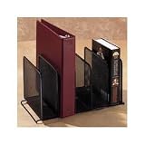 Expressions Wire Mesh Stackable Sorter, 5 Compartments, Black (ELD22141)