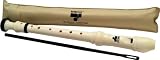 MEG 3 Piece Soprano Recorder, Baroque/English Meg302B Ivory