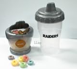Oakland Raiders Sip and Snack Cup