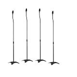 Buy FREE Shipping for this item! - BLACK - Set of Four (4 Total) Universal Satellite Surround Sound... 