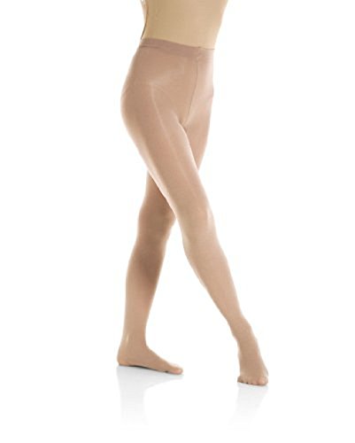 Mondor 3310 Footed Performance Tights - 40 Denier (Suntan, Adult XL - XG)