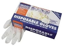 Draper 54780 Disposable Latex Gloves Large x100